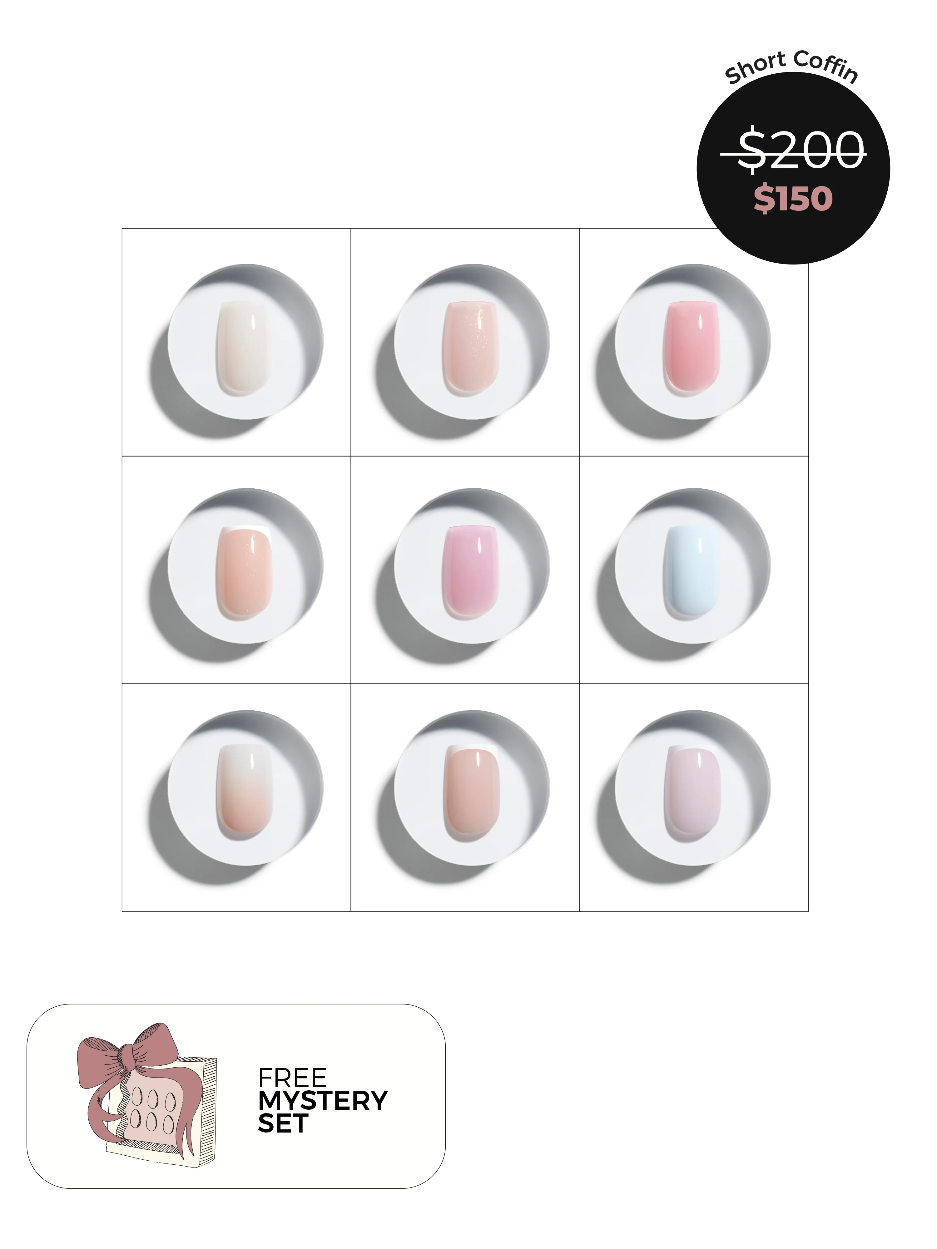 All 9 Shades of Short Coffins