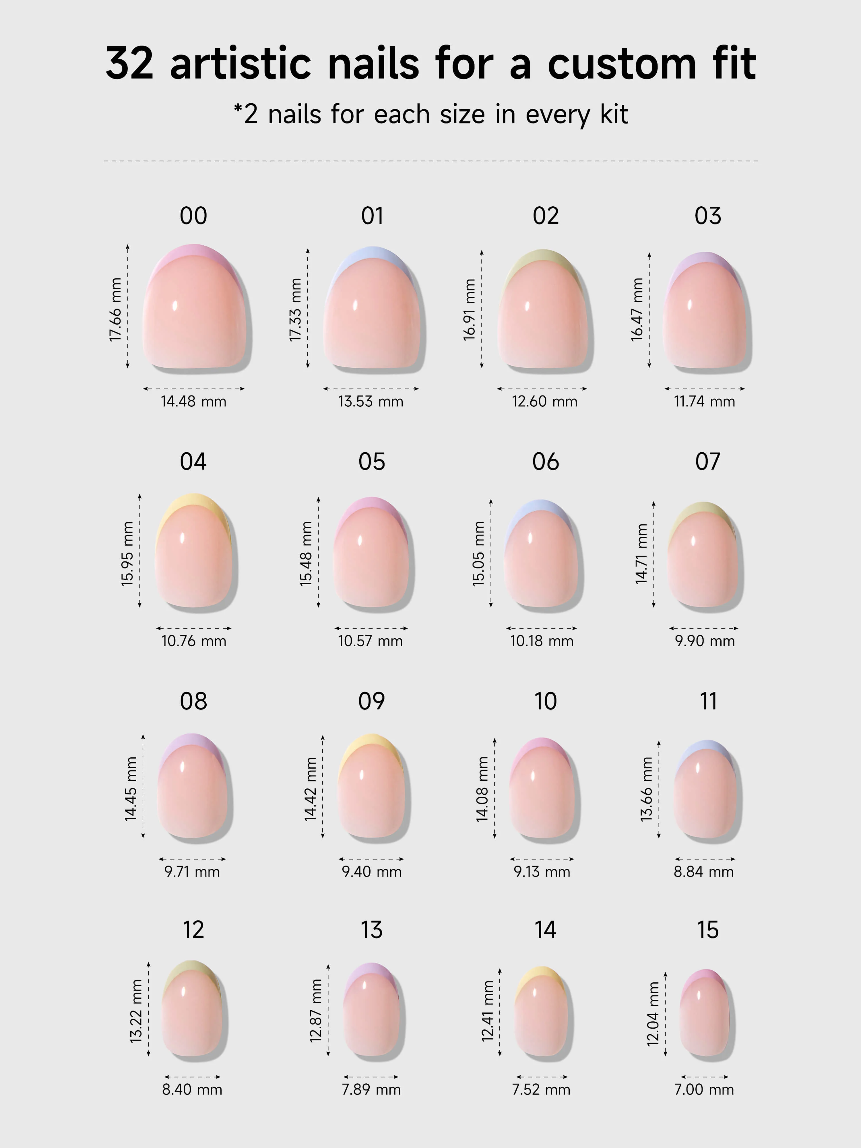 Pastel Rainbow French - Image 4