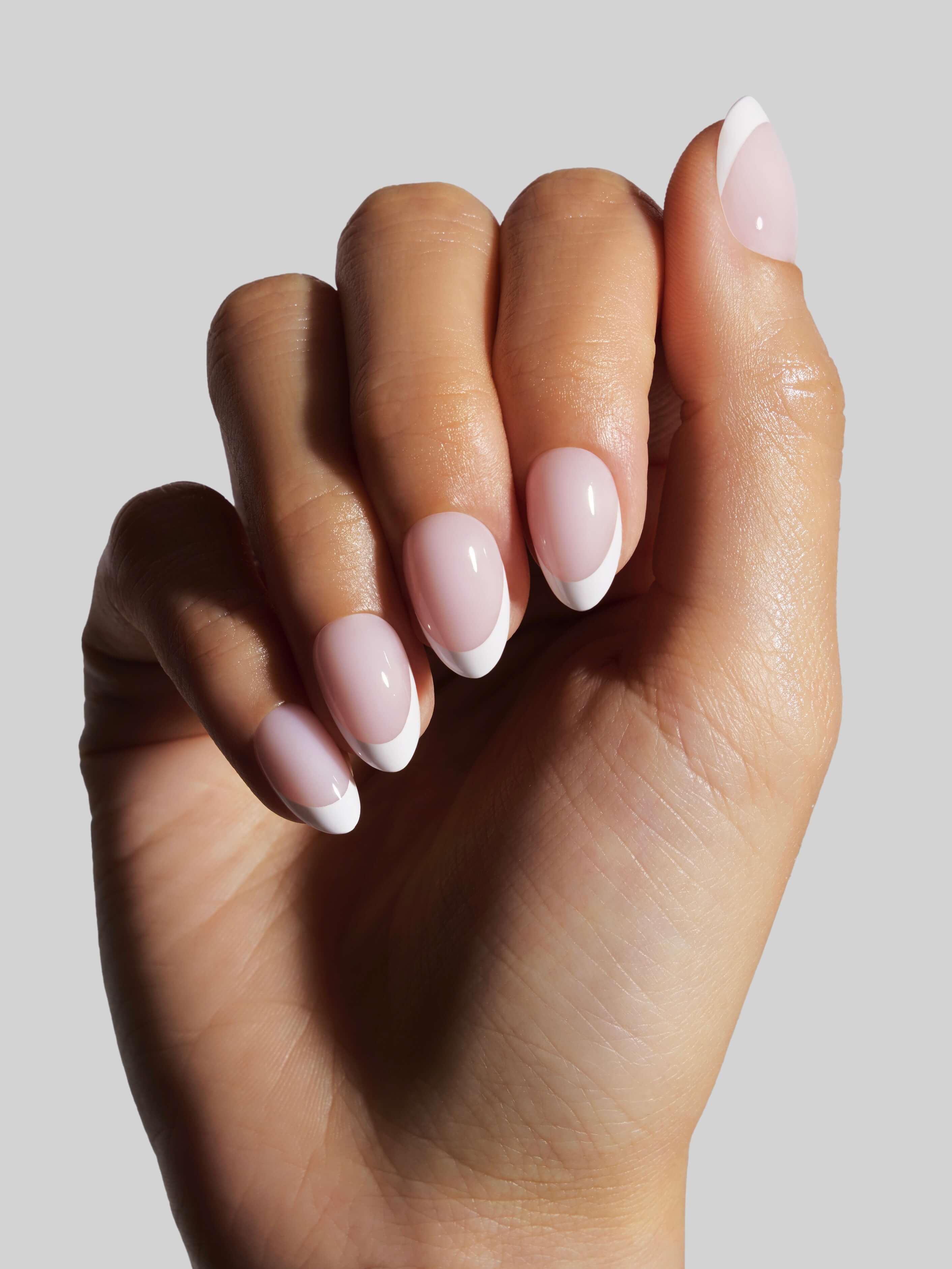 Pink Classic French (Extra Short Almond) - Image 4