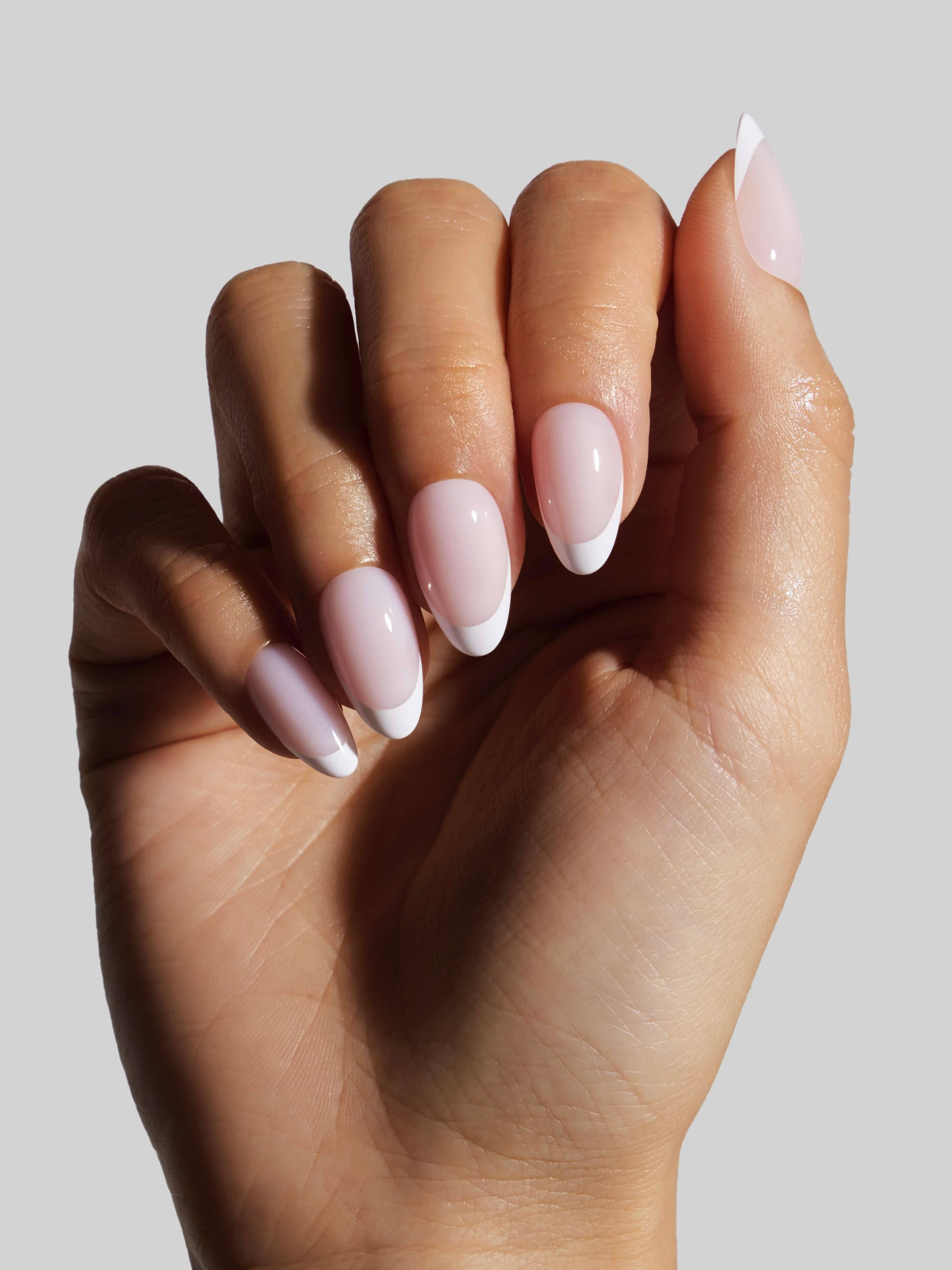 Pink Classic French (Short Almond) - Image 4
